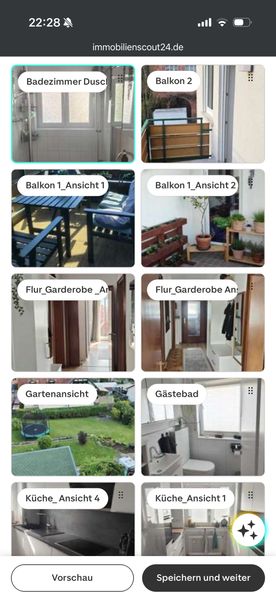 Attraktive 3-Raum-Wohnung mit EBK, 2 Balkone